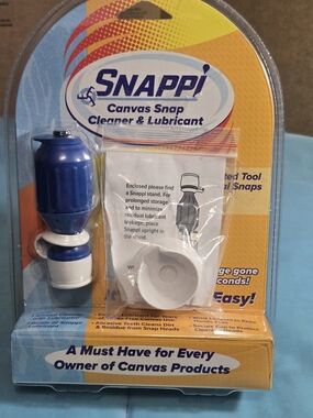 Snappi Canvas Snap Cleaner & Lubricant Makes Maintenance Easier
